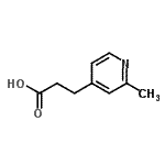 CAS#: 26413-65-0， 3-(2-Methyl-4-Pyridinyl)Propanoic Acid