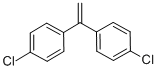 structure of CAS# 2642-81-1, 1-Chloro-4-[1-(4-Chlorophenyl)Ethenyl]Benzene;1-Chloro-4-[1-(4-Chlorophenyl)Vinyl]Benzene;Unsym-Bis(4'-Chlorophenyl)Ethylene (Ddnu);C0501