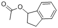 structure of CAS# 26452-98-2, 1-Acetoxyindan;Indan-1-Yl Acetate;Acetic Acid 1-Indanyl Ester;Acetic Acid Indan-1-Yl Ester