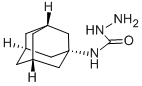 结构式 CAS# 26496-36-6, N-(1-金刚烷基)氨基甲酰肼