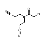 CAS#: 26530-34-7， 2-Chloro-N,N-Bis(2-Cyanoethyl)Acetamide
