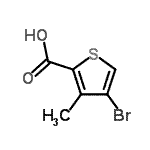CAS#: 265652-39-9， 4-Bromo-3-Methyl-2-Thiophenecarboxylic Acid