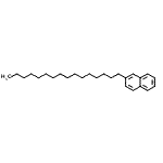 CAS#: 2657-43-4， 2-Hexadecylnaphthalene