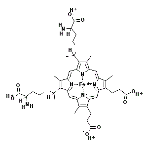 CAS#: 26598-29-8， Heme C