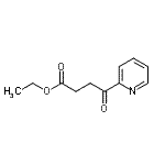 structure of CAS# 26749-23-5, Ethyl 4-Oxo-4-(2-Pyridinyl)Butanoate;4-OXO-4-PYRIDIN-2-YL-BUTYRIC ACID ETHYL ESTER;4-OXO-4-PYRIDIN-2-YL-BUTYRICACIDETHYLESTER;Ethyl 4-oxo-4-(2-pyridyl)butyrate