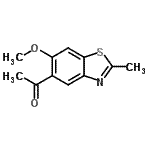 CAS#: 26749-55-3， 1-(6-Methoxy-2-Methyl-1,3-Benzothiazol-5-Yl)Ethanone