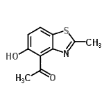 CAS#: 26749-59-7， 1-(5-Hydroxy-2-Methyl-1,3-Benzothiazol-4-Yl)Ethanone