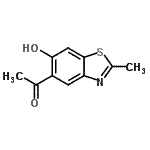 CAS#: 26749-64-4， 1-(6-Hydroxy-2-Methyl-1,3-Benzothiazol-5-Yl)Ethanone