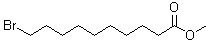 structure of CAS# 26825-94-5, Methyl 10-Bromodecanoate;METHYL10-BROMODECANOATE;447455_ALDRICH;MFCD00239436