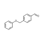 structure of CAS# 2683-70-7, 4-(Phenoxymethyl)Benzaldehyde;4-(phenoxymethyl)benzaldehyde