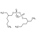 CAS 登录号：26836-28-2， 二(2-乙基己基)二氢二磷酸酯