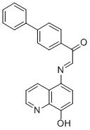 CAS#: 26873-18-7， 5-((4-Phenylbenzoyl)Methenamino)-8-Quinolinol