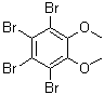 structure of CAS# 26884-57-1, 1,2,3,4-Tetrabromo-5,6-Dimethoxybenzene;1,2,3,4-TETRABROMO-5,6-DIMETHOXYBENZENE
