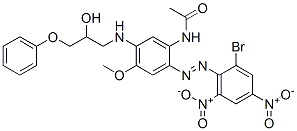 CAS#: 26931-40-8， N-[2-[(2-Bromo-4,6-Dinitrophenyl)Azo]-5-[(2-Hydroxy-3-Phenoxypropyl)Amino]-4-Methoxyphenyl]Acetamide