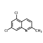 structure of CAS# 26933-09-5, 5,7-Dichloro-2-Methylquinoline