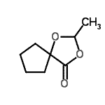 CAS#: 27025-67-8， 2-Methyl-1,3-Dioxaspiro[4.4]Nonan-4-One