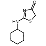 CAS#: 27052-19-3， 2-(Cyclohexylamino)-1,3-Thiazol-4(5H)-One