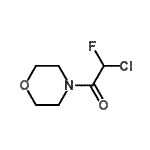 CAS#: 27074-60-8， 2-Chloro-2-Fluoro-1-(4-Morpholinyl)Ethanone