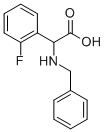 结构式 CAS# 271583-21-2, N-苄基-2-氟苯基甘氨酸