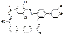 CAS#: 27240-79-5， 2,2'-[[4-[(2,6-Dichloro-4-Nitrophenyl)Azo]-3-Methylphenyl]Imino]Bisethanol Dibenzoate