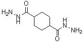 结构式 CAS# 27327-67-9, 1,4-环己烷二羧酸 1,4-二酰肼