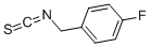 structure of CAS# 2740-88-7, 1-Fluoro-4-(Isothiocyanatomethyl)-Benzene;P-Fluorobenzyl Isothiocyanate;Zinc01841066;4-Fluorobenzyl Isothiocyanate