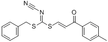 CAS#: 275370-80-4， Benzyl [3-Oxo-3-(4-Methylphenyl)Prop-1-Enyl]Cyanocarbonimidodithioate