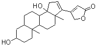 CAS#: 2763-20-4， (3beta,5beta)-3,14-Dihydroxy-Carda-16,20(22)-Dienolide