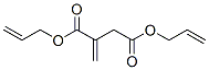 structure of CAS# 2767-99-9, Diprop-2-Enyl 2-Methylidenebutanedioate;Diallyl 2-Methylenebutanedioate;2-Methylenebutanedioic Acid Diallyl Ester;2-Methylenesuccinic Acid Diallyl Ester