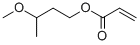 structure of CAS# 2768-07-2, 3-Methoxybutyl Prop-2-Enoate;Prop-2-Enoic Acid 3-Methoxybutyl Ester;Acrylic Acid 3-Methoxybutyl Ester;3-Methoxybutyl Acrylate