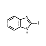 structure of CAS# 27692-04-2, 2-Iodo-1H-Benzimidazole;1H-Benzimidazole, 2-iodo-;2-Iod-1H-benzimidazol;2-Iodo-1H-benzimidazole