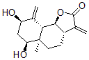 CAS#: 27740-14-3， (3aS,9abeta,9balpha)-3abeta,4,5,5a,6,7,8,9,9a,9b-Decahydro-6beta,8beta-Dihydroxy-5aalpha-Methyl-3,9-Bis(Methylene)Naphtho[1,2-b]Furan-2(3H)-One