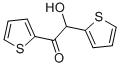 structure of CAS# 27761-02-0, 2-Hydroxy-1,2-Di-2-Thienyl-Ethanone;(2R)-2-Hydroxy-1,2-Bis(2-Thienyl)Ethanone;Zinc00132534
