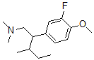 CAS#: 27778-92-3， 3-Fluoro-4-Methoxy-N,N-Dimethyl-beta-(1-Methylpropyl)Benzeneethanamine