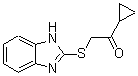 CAS#: 27784-55-0， 2-(1H-Benzimidazol-2-Ylsulfanyl)-1-Cyclopropylethanone