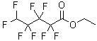 structure of CAS# 2795-50-8, Ethyl 2,2,3,3,4,4,5,5-Octafluoropentanoate;6-Fluoroindole-3-carboxaldehyde;Ethyl 2,2,3,3,4,4,5,5-octafluoropentanoate;Ethyl 5H-octafluoropentanoate