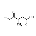 CAS#: 2801-77-6， 5-Chloro-3-Methyl-4-Oxopentanoic Acid