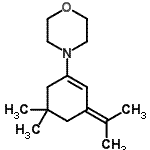 CAS#: 28017-83-6， 4-(3-Isopropylidene-5,5-Dimethyl-1-Cyclohexen-1-Yl)Morpholine