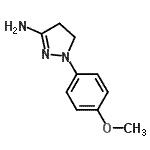 CAS#: 28020-48-6， 1-(4-Methoxyphenyl)-4,5-Dihydro-1H-Pyrazol-3-Amine