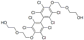 CAS#: 28031-44-9， 4,4'-Bis[2-(2-hydroxyethoxy)ethoxy]octachlorobiphenyl