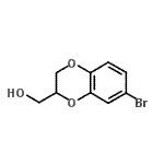 CAS#: 280752-79-6， (7-Bromo-2,3-Dihydro-1,4-Benzodioxin-2-Yl)Methanol