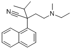 CAS#: 2809-60-1， 2-[2-(Ethyl-Methylamino)Ethyl]-3-Methyl-2-Naphthalen-1-Ylbutanenitrile