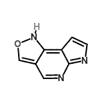 CAS#: 282736-61-2， 1H-[1,2]Oxazolo[3,4-d]Pyrrolo[2,3-B]Pyridine