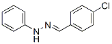 structure of CAS# 2829-26-7, 4-Chlorobenzaldehyde 2-phenylhydrazone;N-[(4-Chlorophenyl)Methyleneamino]Aniline;[(4-Chlorobenzylidene)Amino]-Phenyl-Amine;Sr-01000643865-1