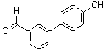 structure of CAS# 283147-95-5, 3-(4-Hydroxyphenyl)Benzaldehyde