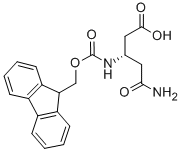 structure of CAS# 283160-18-9, N-beta-Fmoc-L-beta-Glutamine