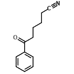 structure of CAS# 28353-03-9, 6-Oxo-6-Phenylhexanenitrile;6-Oxo-6-phenylhexanenitrile;MFCD02260532