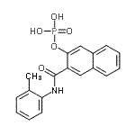 CAS#: 28374-86-9， 3-[(2-Methylphenyl)Carbamoyl]-2-Naphthyl Dihydrogen Phosphate