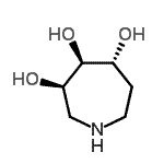 CAS#: 284031-44-3， (3R,4S,5R)-3,4,5-Azepanetriol