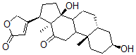 CAS#: 2842-85-5， 3beta,14-Dihydroxy-12-Oxo-5beta-Card-20(22)-Enolide